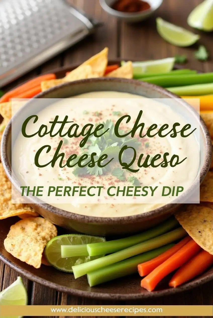 Cottage Cheese Queso - The Perfect Cheesy Dip